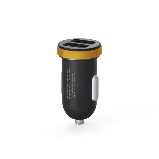 Автомобильное USB зарядное устройство, SVC, UCC22B, 2.1A, 2*USB, Чёрный 1 50a128f87087f5666aced00203e4df39 1