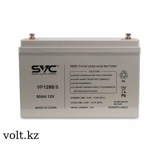 Аккумулятор для ИБП SVC VP1280/S 12В 80 Ач (329*170*224) 7 7f39b565 6d0d 4215 a16c 1ee6ddb578d2 2