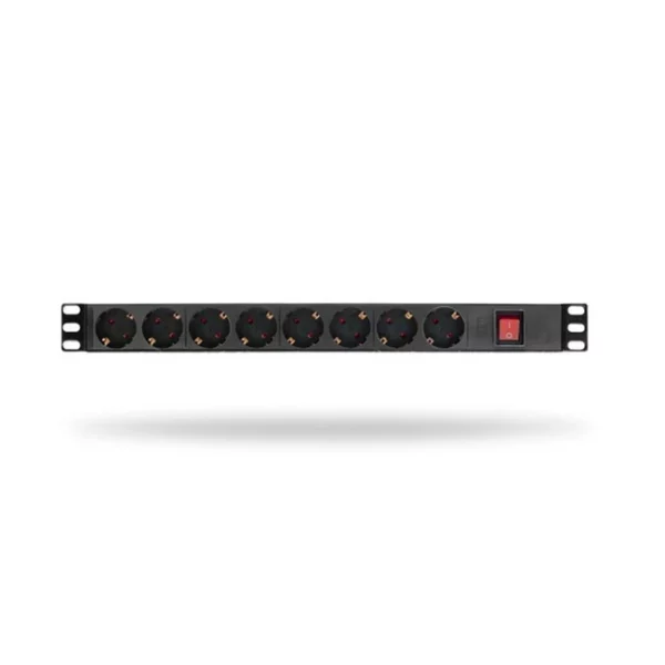 e55ba694-8b63-4efe-ab36-401cfce09278 Сетевой фильтр, SVC, PD-8SCH, Для шкафов и стоек размера 19", 8 Розеток, 1.8 м, 16A, 4000W, 220 в., Чёрный (PD-8SCH)